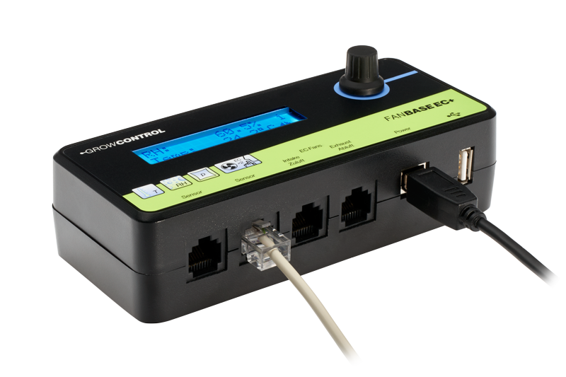 GrowControl FanBase EC+ von der Seite